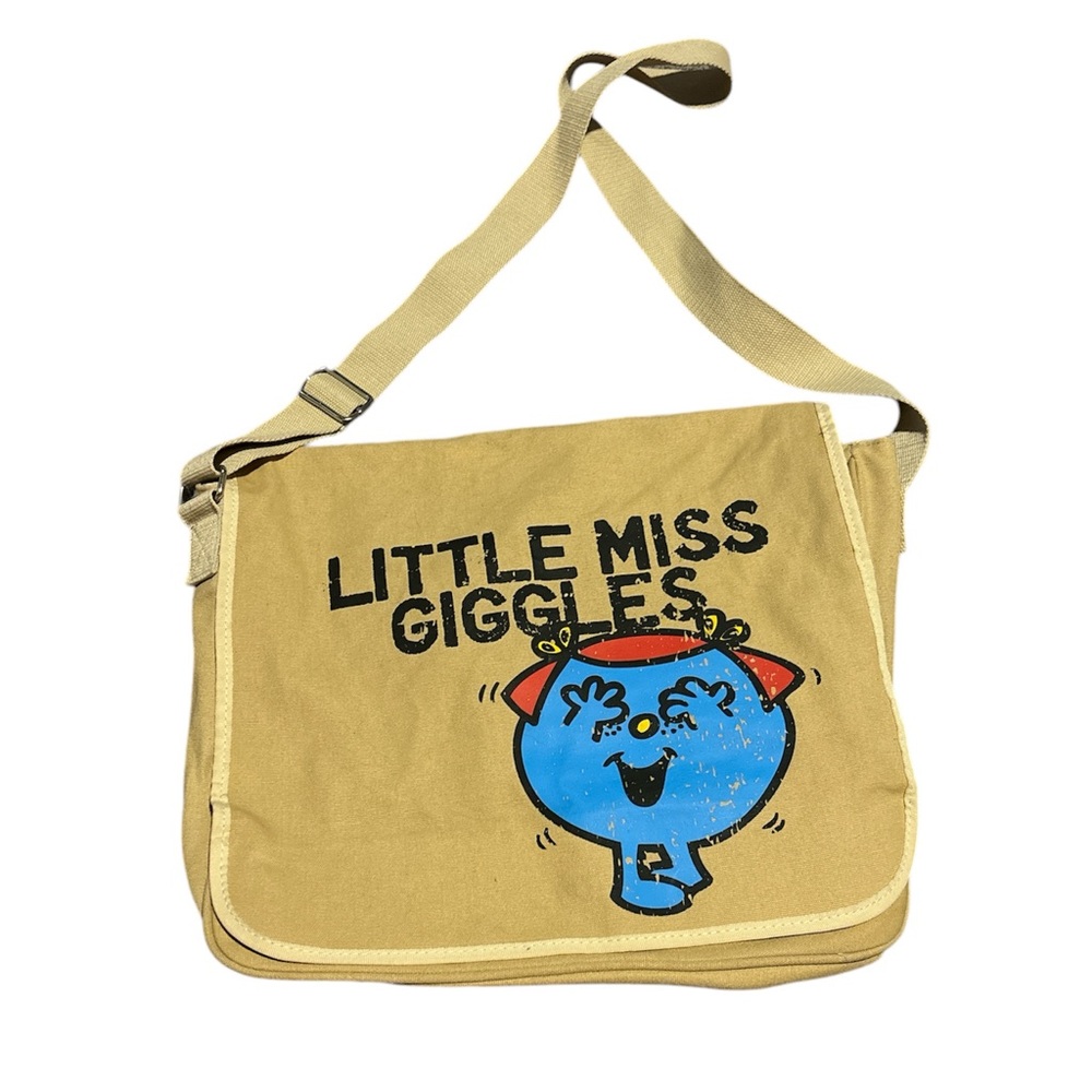 Vintage Mr Men Little Miss messenger bag featuring Little Miss Giggles